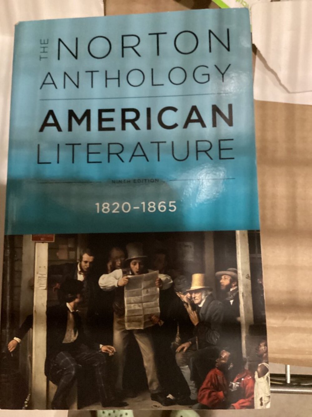 The Norton Anthology of American Literature 1820-1865
